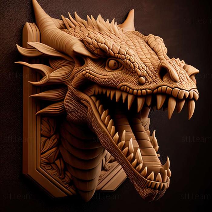3D model Fangs for Nothin Fusube Gyms Dragons Fang (STL)